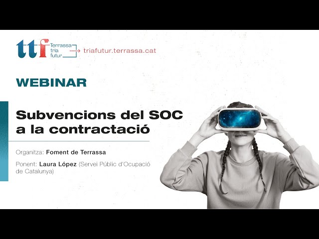 Subvencions del SOC a la contractació