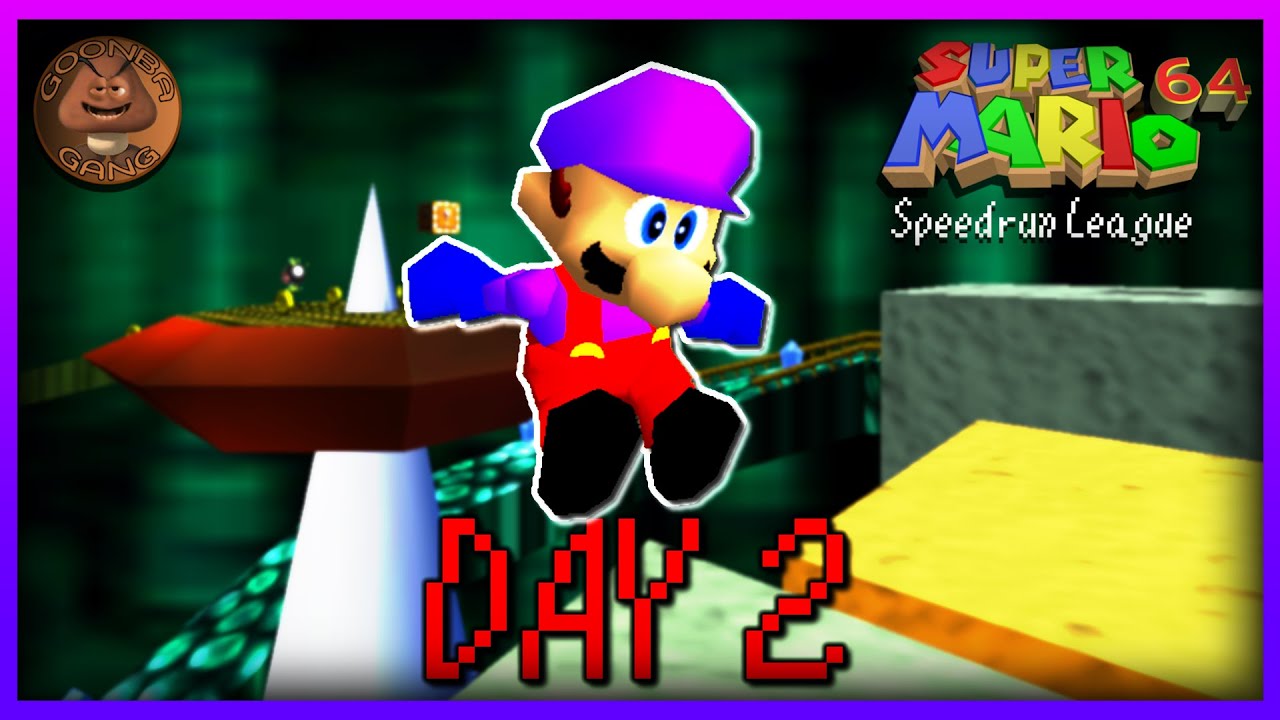 Super Mario 64 Speedrun League PB Attempts DAY 2 