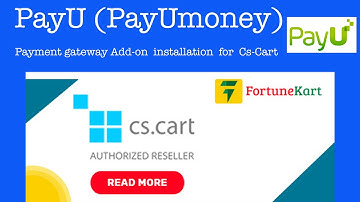 PayU, PayUmoney INR Payment gateway Add-on  installation  for  Cs-Cart
