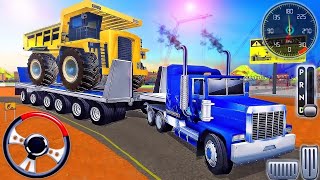 Highway Cargo Truck Simulator 3D - Transporter Wood Transportation Driver #4 - Android GamePlay screenshot 4
