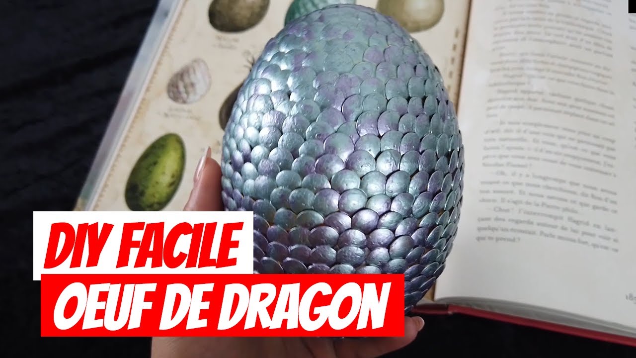 DIY OEUF DE DRAGON SUPER FACILE - YouTube
