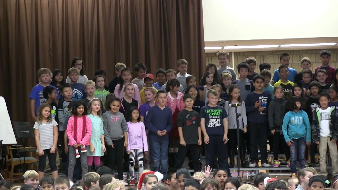 Walt Disney Elementary School - "Blitzen's Boogie" - YouTube