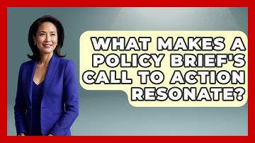 What Makes A Policy Brief
