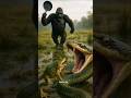 Gorilla Fights Giant Snake with a FRYING PAN!  CGI Comedy​#Gorilla​#GiantSnake​#Frog​#CGI