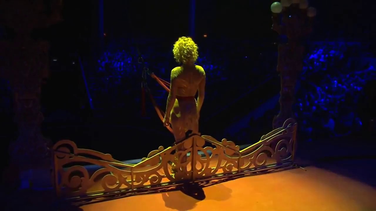 Aerial loops Circus act Female Solo Variety Show