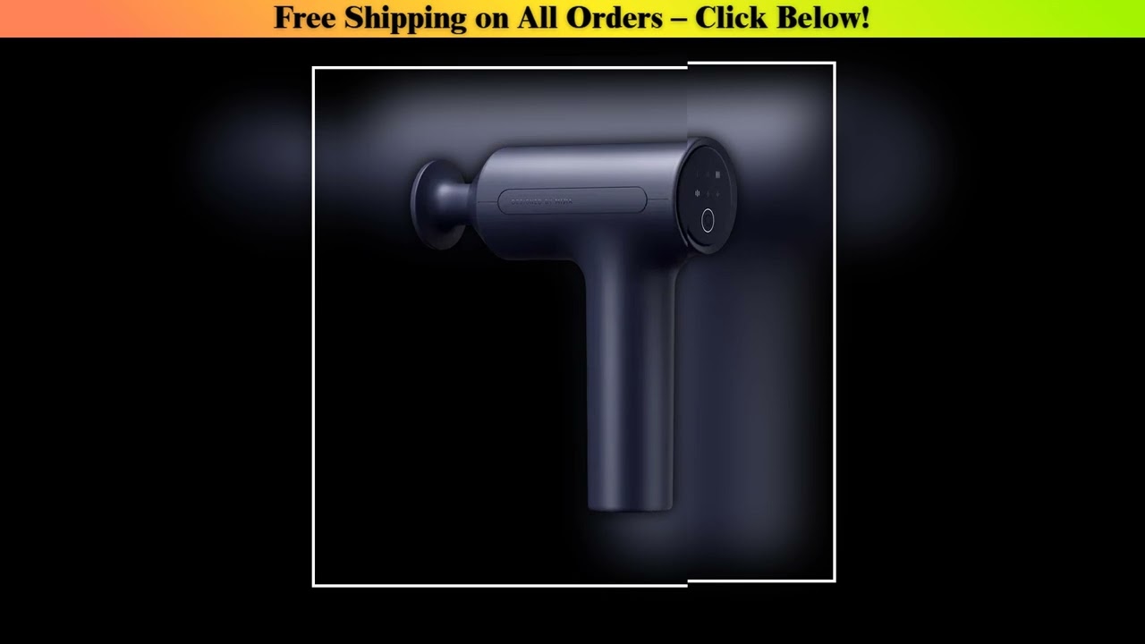 Xiaomi Mijia Fascia Gun 3 Muscle Massage Gun Dual Mode 2450mAh 3 Massage  Heads 25KG 10mm Thrust