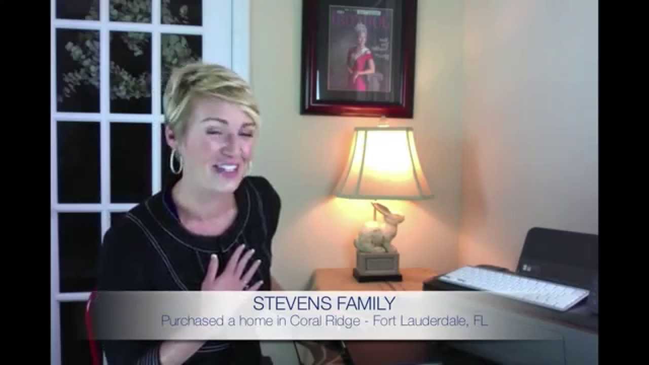 Best Fort Lauderdale Realtor Client Testimonial Stevens Family