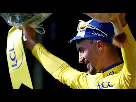 Бейне: Тур де Франс 2019: Томас Де Гендт 8-кезеңде жеңіске жету үшін ұзақ жүрді, ал француздар GC-де уақыт алады