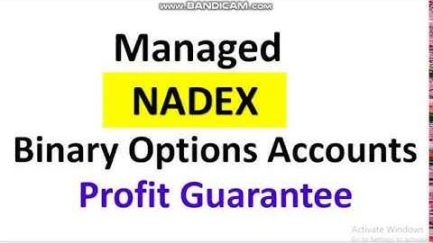 We have Best 1 hour Nadex Binary Options trading Strategies