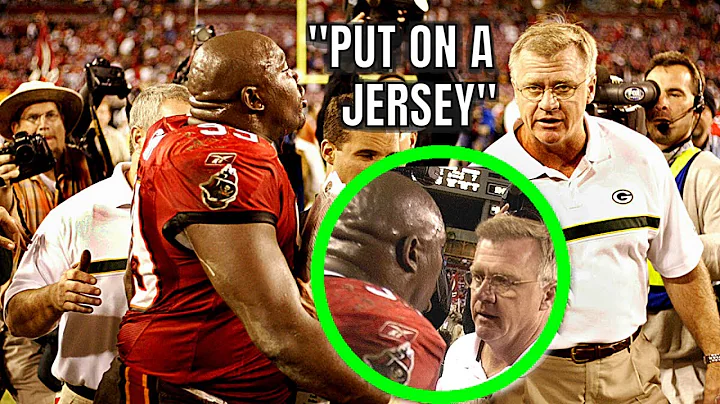 The Time Warren Sapp Went Off On Mike Sherman
