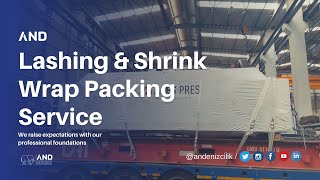 And - Flat Rack Konteyner Lashi̇ng Hi̇zmeti̇ Ve Shrin Wrap Paketleme Hi̇zmeti̇ - Deni̇zaşiri Paketleme