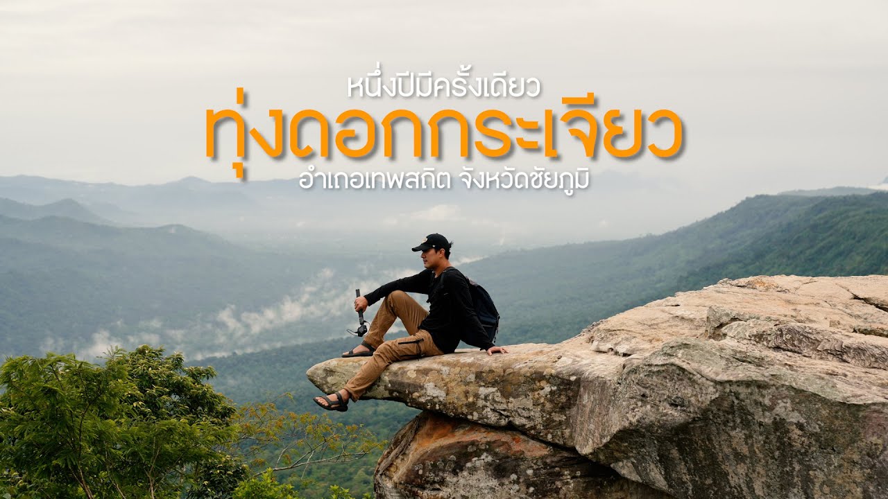 EP.62 หนึ่งปีมีครั้งเดียว ทุ่งดอกกระเจียว จังหวัดชัยภูมิ