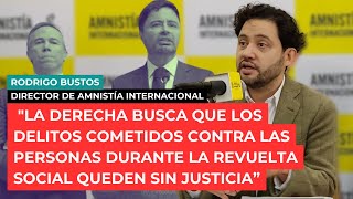 Rodrigo Bustos, Amnistía Internacional 