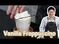 How to make Vanilla Bean Frappuccino from Starbucks | Tastes delicious with real vanilla