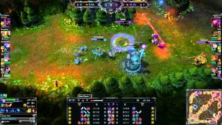 Ashe Double Kill Under Tower 20 health!