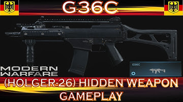 Modern Warfare G36C - Holger-26 Hidden Weapon - How to make it
