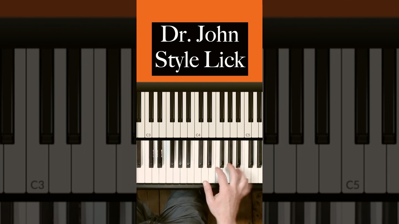 Dr. John Style Blues Licks