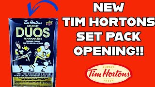 OPENING 10 PACKS OF THE NEW TIM HORTON