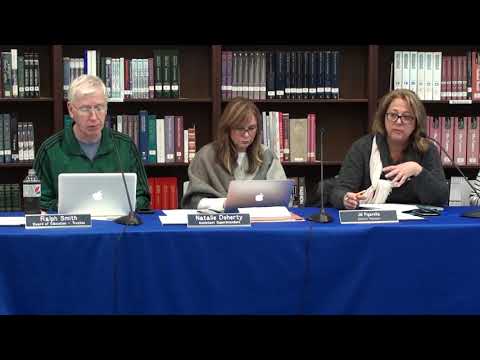 Board of Education Meeting - November 1, 2018