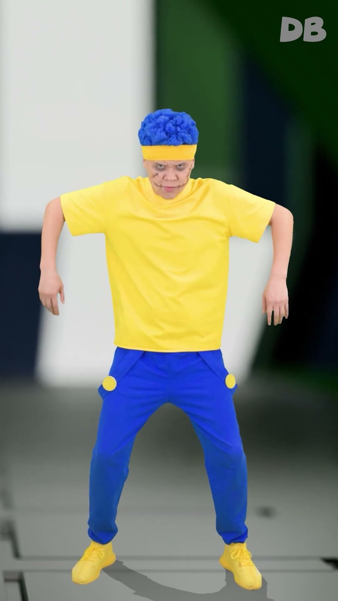Baile de monstruos y Cha Cha | D Billions Canciones Infantiles #shorts #db