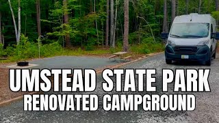 Full Walkthrough and Amenities at Umstead State Park Campground