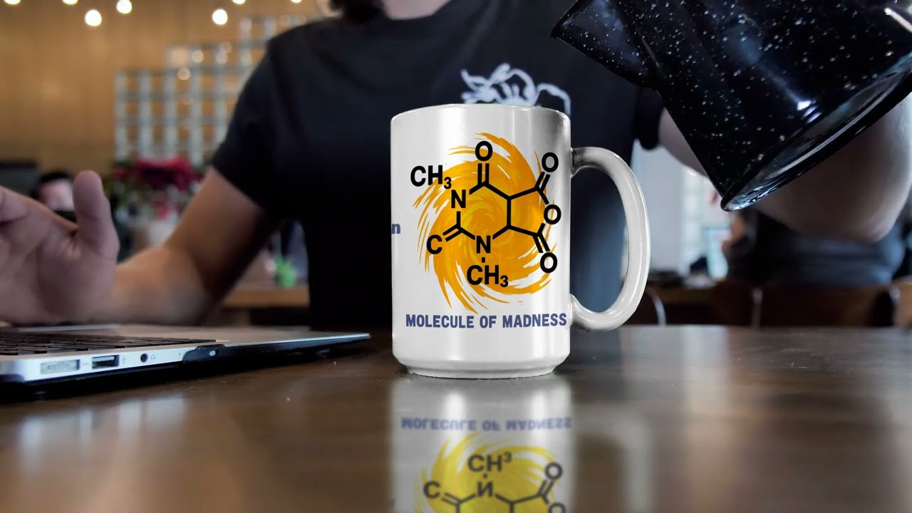 Molecule of Madness Mug (15oz) – Caffeine Chemistry | Coo Coo’s Coffee