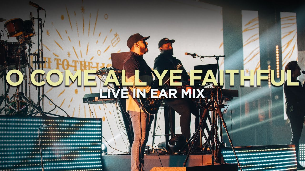O Come All Ye Faithful | In-Ear Mix | Electric Guitar | Live - YouTube