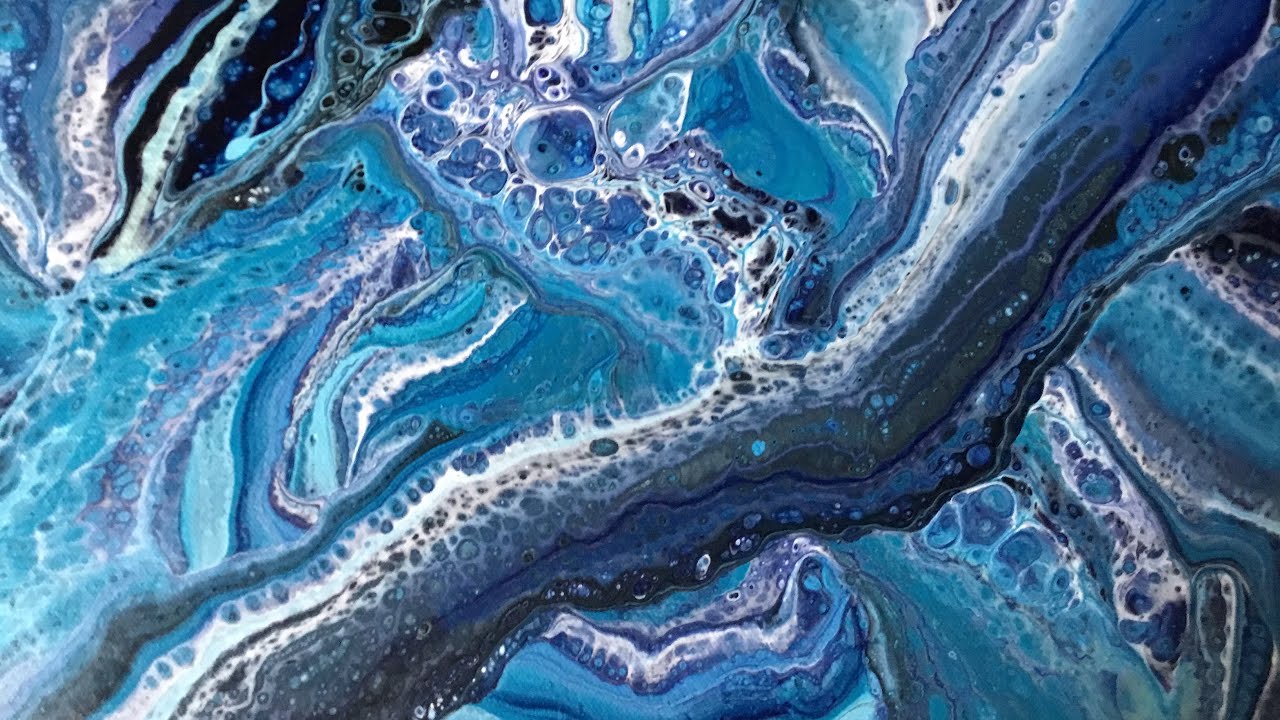 (165) Dirty Pour Acrylic Pouring - YouTube