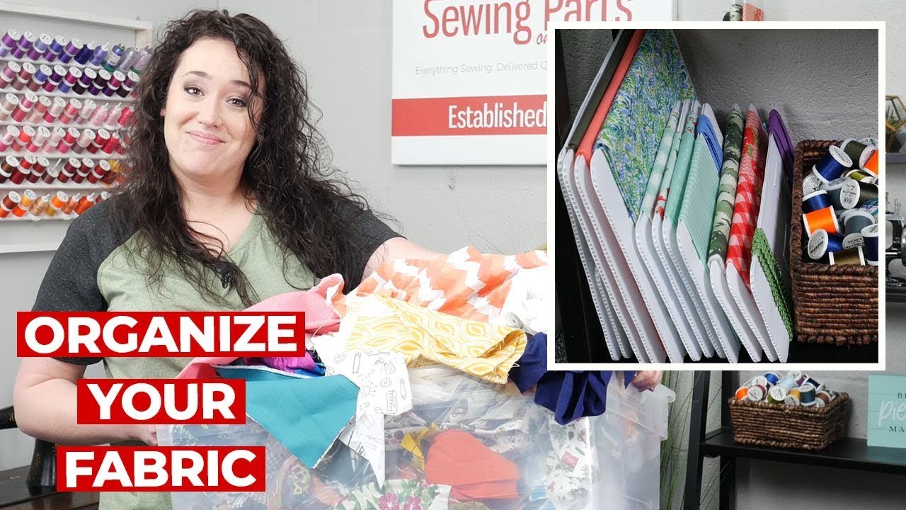 The absolute BEST way to ORGANIZE your Fabric Stash!