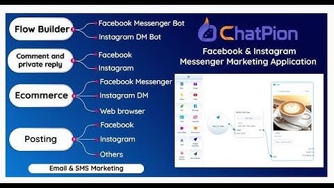 ChatPion - Facebook & Instagram Chatbot,eCommerce,SMS/Email & Social Media Marketing Platform (SaaS)
