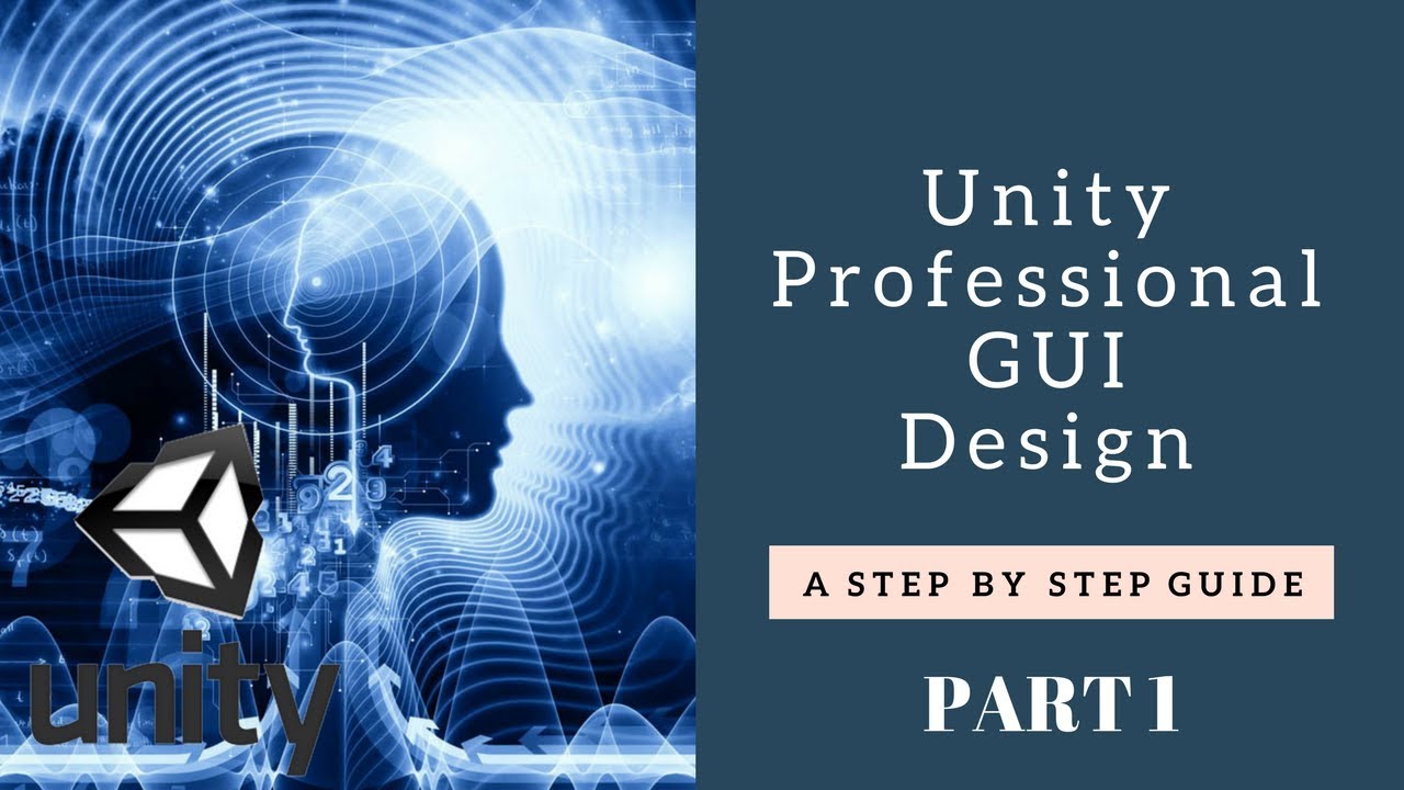 Unity 3D - How to design professional GUI part 1 - YouTube