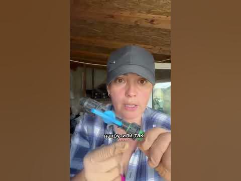 Капельный полив - стартовый кран - YouTube