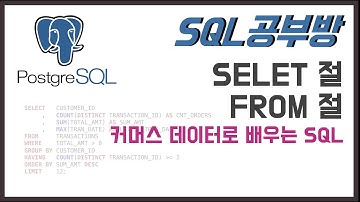 커머스 데이터로 배우는 SQL | SELECT 절과 FROM 절