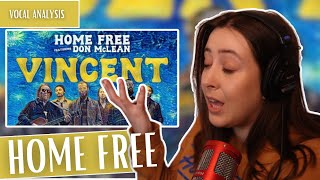 HOME FREE  Vincent ft. Don McLean | Vocal Coach Reaction (& Analysis) | Jennifer Glatzhofer