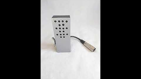 ribbon microphone handmade teste 2.5u