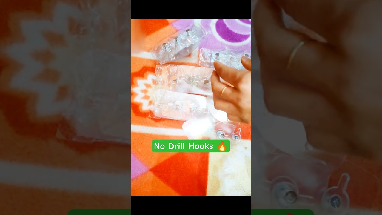 ₹99 ke Wall Hooks sach me weight jhel paate hain?🔥 Must buy 