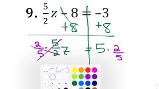 Algebra 1-3 Notes:Solving Multi-Step Equations