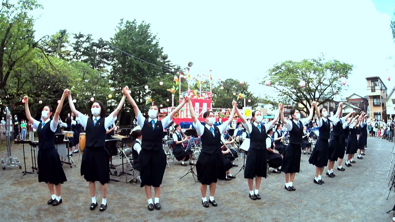 「手のひらを太陽に(Palms to the Sun)」やなせたかし作詞・いずみたく作曲＜千葉県立千葉商業高校吹奏楽部(合唱)@千葉県千葉市中央区＞[2022-08-07]