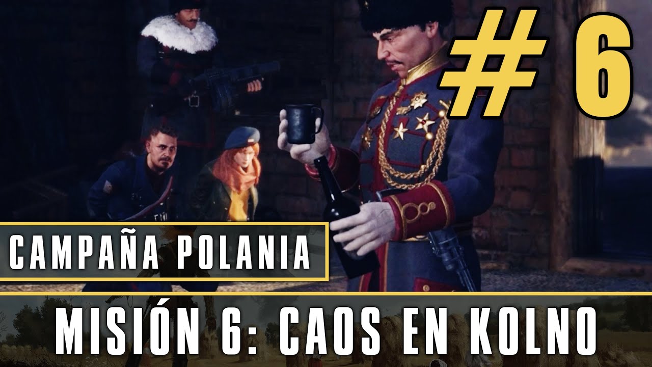 IRON HARVEST 1920+ Español CAMPAÑA POLANIA MISIÓN 6 Caos en Kolno