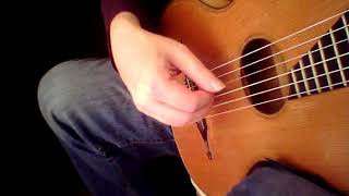 Mauro Giuliani op.1 - prima parte - 120 right hand studies - no. 75