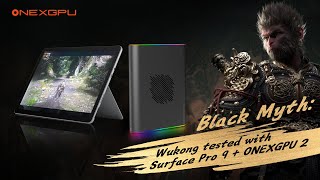 Black Myth Wukong Tested With Surface Pro 9 Onexgpu 2