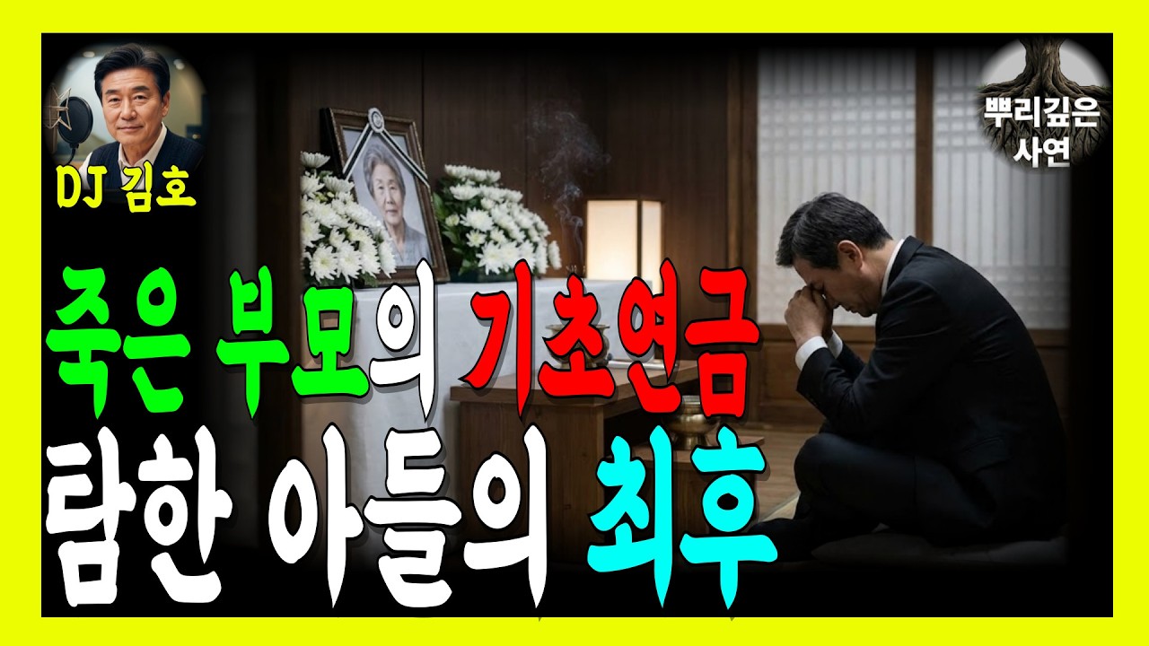 부모의 기초연금을 제가 받았습니다...결국 검찰에 넘겨진 사연 | 기초연금 | 노령연금 | 정부제도 | 노후경고 | 오디오북 |