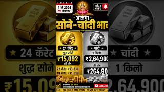 4 मे 2026 | Gold Silver Rate Today Mumbai 💰#goldrate #latestnews