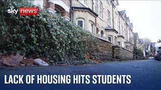 Housing crisis: Students hit by rising rents and reducing properties