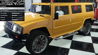 GTA 5  OG Vehicle Customization  Mammoth Patriot (Hummer H2)