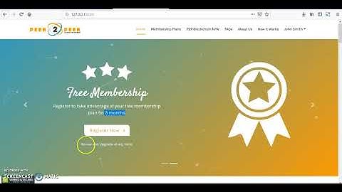 P2P Blockchain unleashed Demo #1