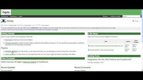 zAgile Wikidsmart for Confluence demo video