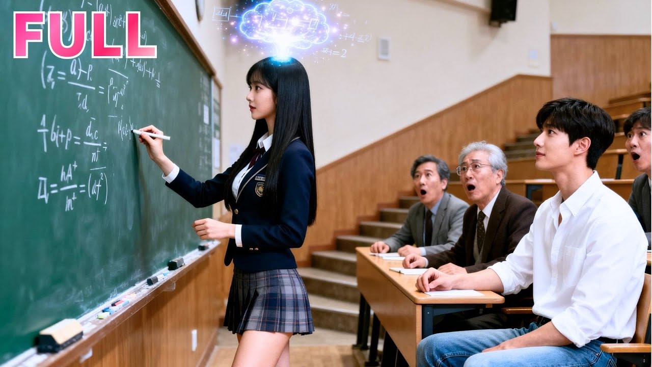 【FULL】세계 수학 대가들도 막혀! 전문학교 천재 소녀 결승에서 역전, 난제 완벽 해결!