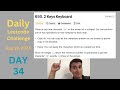Daily LeetCode Challenge (Day 34): 2 Keys Keyboard