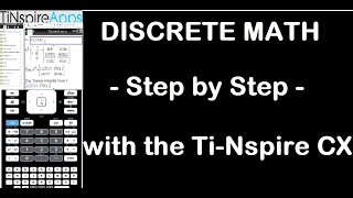 Discrete Math - Step by Step - for the TI-NSpire CX CAS screenshot 2